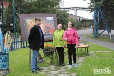 Череповецкие старшеклассники «заселфились» в рамках спецтура по зелёным уголкам «Северстали»